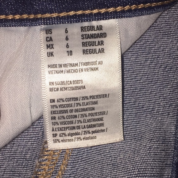 American Eagle high wasted strength denim jegging - Picture 4 of 6